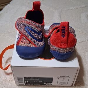 Nike Kids Red and Blue Sneakers